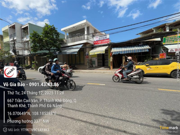 Bán nhà MT Trần Cao Vân, Đà Nẵng
