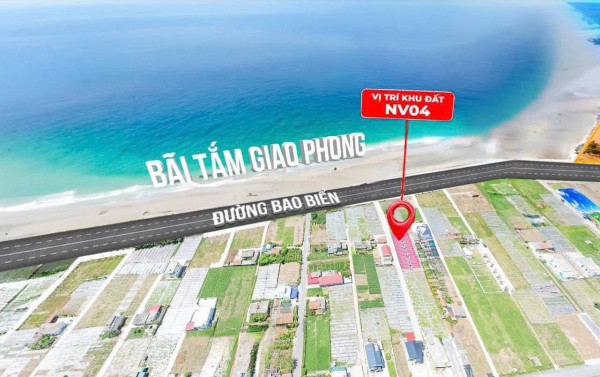 Chỉ từ nhỉnh 1ty Sở Hữu đất Quất Lâm - Nam ĐỊnh Săn Sổ đỏ View Biển