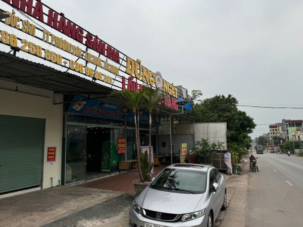 CHO THUÊ MẶT BẰNG KINH DOANH DỐC SÀN , LỤC NAM, BẮC GIANG – VỊ TRÍ ĐẸP