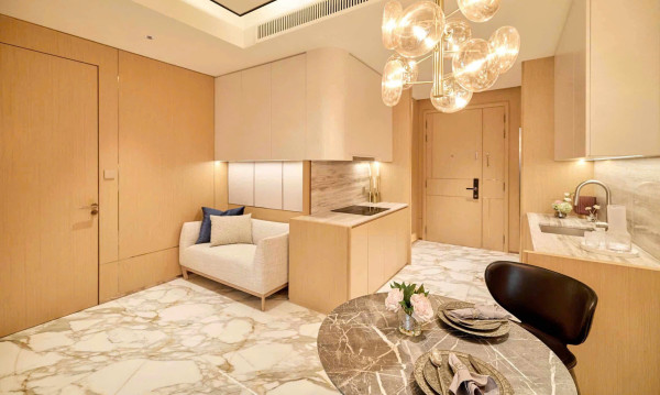 CHÍNH CHỦ CẦN BÁN GẤP CĂN HỘ CAO CẤP  51M2 CÔNG NĂNG 2 PHÒNG NGỦ DỰ ÁN SUN FELIZA SUITES CẦU GIẤY