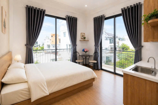 Cho thuê villa sân vườn full nội thất cao cấp có bồn tắm đường Vạn Kiếp giá 20 triệu tại Đà Lạt