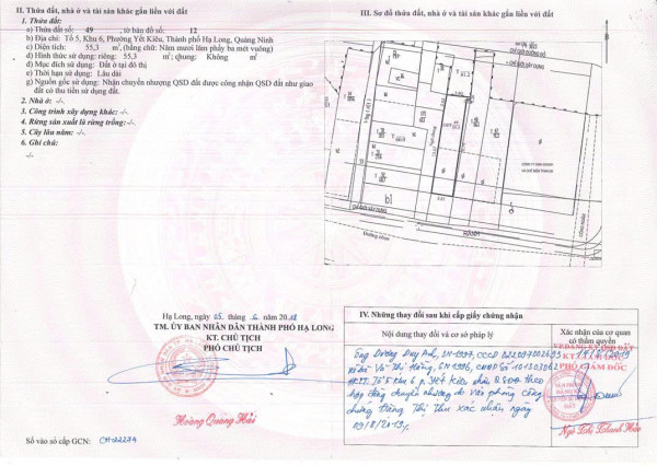 BÁN ĐẤT ĐẸP PHƯỜNG YẾT KIÊU – TP. HẠ LONG
