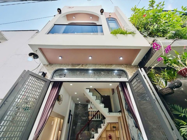 Bán nhà 2 tầng nở hậu 5m Thống Nhất Gò Vấp sát Cityland giá 3.17tỷ