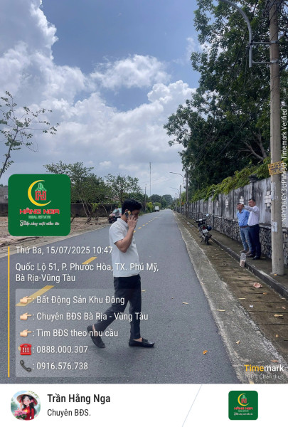 Đất Nền Phú Mỹ Nằm Giữa Lòng TP Cảng Cái Mép - Thị Vãi